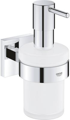 GROHE Start Cube Zeepdispenser - 160ml - met houder - vierkant - chroom 41098000