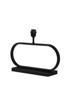 Light & Living Tafellamp 'Jamiro' 47cm, kleur Mat Zwart (excl. kap) - thumbnail