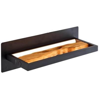 Brilliant Led bedlampjeChaumont met hout - G99820/76