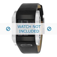 Diesel horlogeband DZ7076 Leder Zwart - thumbnail