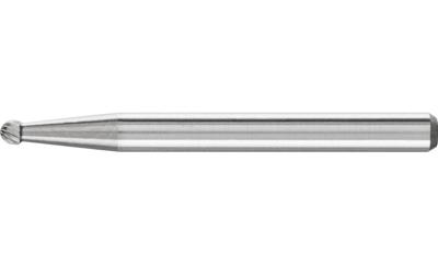 PFERD TOOLS 21211025 Freesstift Bol Lengte 33 mm Afmeting, Ø 2 mm Werklengte 1.5 mm Schachtdiameter 3 mm PFERD TOOLS 21211025 Freesstift Bol Lengte 33 mm Afmeting, Ø 2 mm Werklengte 1.5 mm Schachtdiameter 3 mm