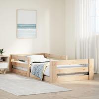 Bedframe zonder matras massief grenenhout 70x140 cm - thumbnail