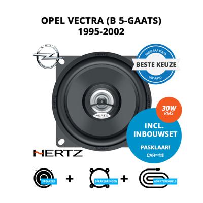 Beste speakers voor Opel Vectra (B 5-gaats) 1995-2002 - Achterdeuren