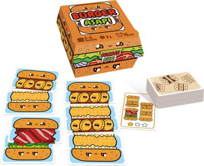 Burger ASAP - Asmodee - Snelheidsspel - 7-jarigen