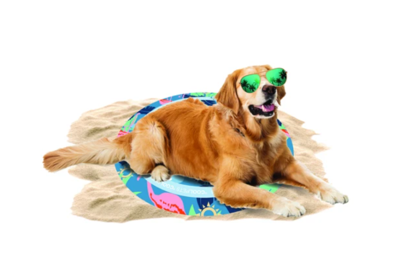 CoolPets Tropical Premium Cooling Mat Flamingo