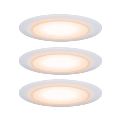 Paulmann LED-inbouwlamp voor badkamer Set van 3 stuks 19.5 W Satijn, Wit Paulmann LED-inbouwlamp voor badkamer Set van 3 stuks 19.5 W Satijn, Wit