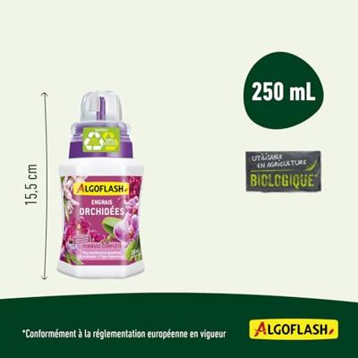 Orchideeënmeststof - ALGOFLASH - 250 ml - UAB