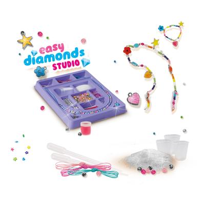 SES Creative kralenset Easy Diamonds Studio meisjes 36-delig