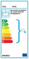 Eglo HanglampStraiton 28cm 28cm zwart - 49736 - thumbnail