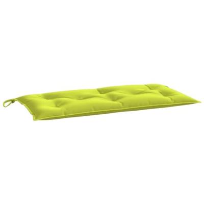 Tuinbankkussens 2 st 100x50x7 cm oxford stof heldergroen - thumbnail