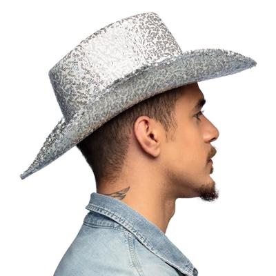 Hoed Rodeo Party zilver Hoed Rodeo Party zilver