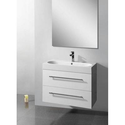 Badkamermeubelset Sanilux Compactline 80x38x50 cm Hoogglans Wit