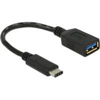 Delock USB 3.2 Gen 1 (USB 3.0) Adapter [1x USB-C stekker - 1x USB 3.2 Gen 1 bus A (USB 3.0)] 65634 15.00 cm - thumbnail