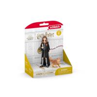 Schleich Harry Potter - Hermelien Griffel en Knikkebeen speelfiguur - thumbnail