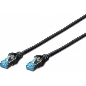 Digitus DK-1532-005/BL RJ45 Netwerkkabel, patchkabel CAT 5e SF/UTP 0.50 m Zwart Verdraaide paren 1 stuk(s) Digitus DK-1532-005/BL RJ45 Netwerkkabel, patchkabel CAT 5e SF/UTP 0.50 m Zwart Verdraaide paren 1 stuk(s)