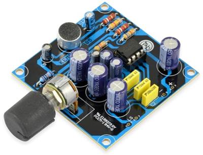 Kemo B085 Voorversterker Bouwpakket 9 V/DC 8 Ω Kemo B085 Voorversterker Bouwpakket 9 V/DC 8 Ω