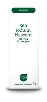 AOV 580 Jodium nascent 150mcg 15 Milliliter AOV 580 Jodium nascent 150mcg 15 Milliliter