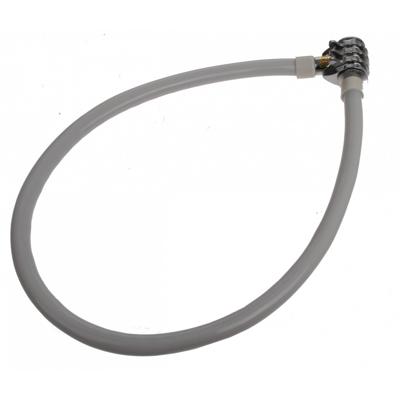 M-Wave Kabelslot cijfercombinatie 500 x 12 mm wit