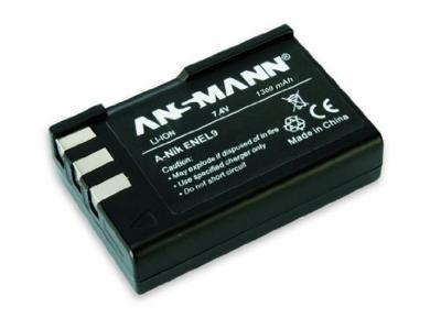 Ansmann EN-EL9 Camera-accu Vervangt originele accu EN-EL9 7.4 V 1100 mAh Ansmann EN-EL9 Camera-accu Vervangt originele accu EN-EL9 7.4 V 1100 mAh