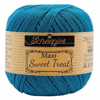 Scheepjes Maxi Sweet Treat - 400 Petrol Blue - Haakgaren / Breigaren Scheepjes Maxi Sweet Treat - 400 Petrol Blue - Haakgaren / Breigaren