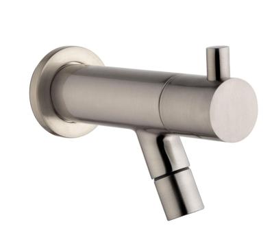 Wiesbaden Amador KIWA Toiletkraan muurbev.1/2''geborsteld staal Wiesbaden Amador KIWA Toiletkraan muurbev.1/2''geborsteld staal