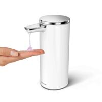Simplehuman Zeepdispenser Sensor Oplaadbaar 266 ml Wit - thumbnail