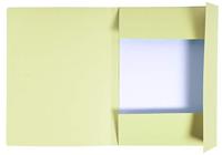 Exacompta dossiermap Foldyne ft 24 x 35 cm (voor ft folio), geel, pak van 50 stuks - thumbnail