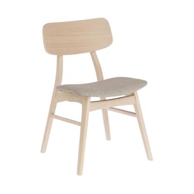 Kave Home Selia eetkamerstoel eikenfineer Lichtgrijs Kave Home Selia eetkamerstoel eikenfineer Lichtgrijs