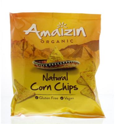 Amaizin Tortilla chips natural bio 75 Gram