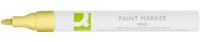 Q-CONNECT paint marker, op oliebasis, ronde punt, goud - thumbnail