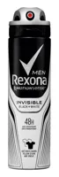 Rexona Rexona Men Invisible Black+White Anti White Marks Deodorant - 150ml - thumbnail