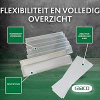 Raaco Voorraadkast Frontplaat v. lade 4-800 (6st.) - 107600 - 107600 - thumbnail