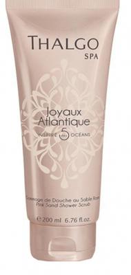 Thalgo Pink Sand Shower Scrub 200ml Make-up verwijderaar en reiniger