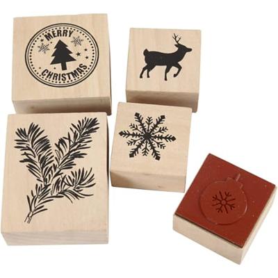 Creativ Company Stempelset, kerstmis, 5 div/ 1 doos