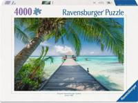 Ravensburger Puzzel voor Volwassenen 4000 Stukjes - Droomstrand op de Malediven - 14+ - Puzzel van topkwaliteit, gemaakt in Europa - 12001737 - thumbnail