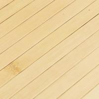 Vloerkleed rechthoekig 70x200 cm bamboe lichtnaturel - thumbnail