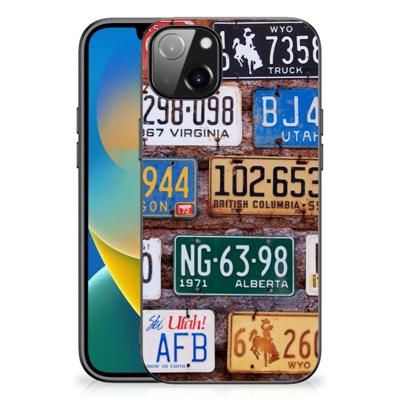 iPhone 14 Plus Silicone Back Case Kentekenplaten