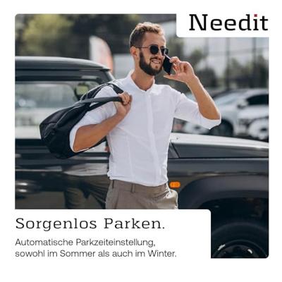 Needit Park Lite Parkscheibe Solar, sw 8020 Parkeerschijf