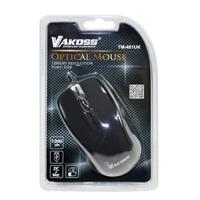 Vakoss TM-481UK muis USB Type-A Optisch 1200 DPI - thumbnail