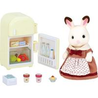 Actiefiguur Sylvanian Families Mom Rabbit Chocolate / Refrigerator - thumbnail