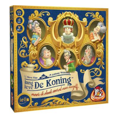 White Goblin Games Lang leve de koning - bordspel
