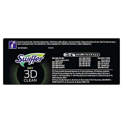 Swiffer Dry 3D clean stofwisdoekjes 14st