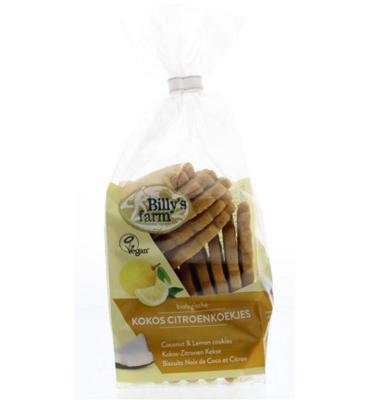 Billy's Farm Biologische Kokos Citroenkoekjes