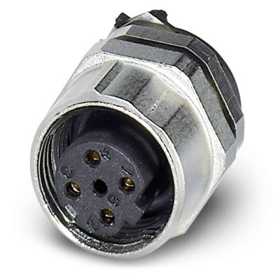 Phoenix Contact 1542648 Sensor/actuator inbouwconnector M12 Aantal polen (sensoren): 4 Bus, inbouw 60 stuk(s) Phoenix Contact 1542648 Sensor/actuator inbouwconnector M12 Aantal polen (sensoren): 4 Bus, inbouw 60 stuk(s)