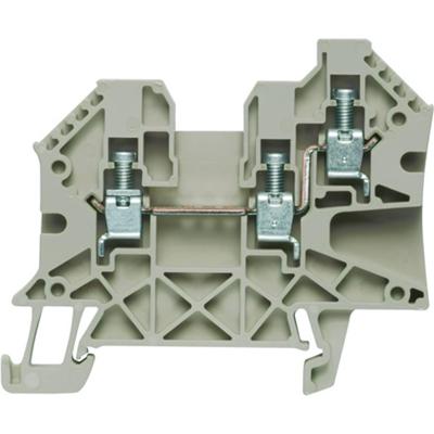 Weidmüller 1905140000 Doorgangsserieklem Schroeven Donkerbeige 50 stuk(s)