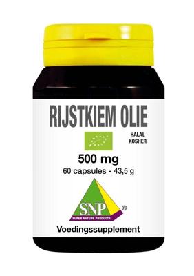 SNP Rijstkiem olie halal kosher 60 Capsules