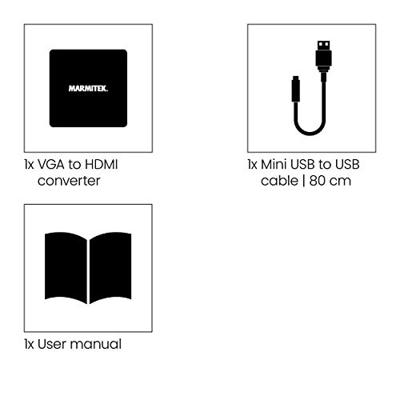 Connect VH51 - VGA naar HDMI adapter - thumbnail