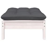 9-delige Loungeset met kussens massief grenenhout - thumbnail