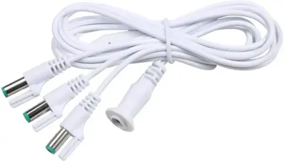 Ext. Cable 3-output Type U W 12x4x18 cm Kersthuisje LEMAX - Lemax