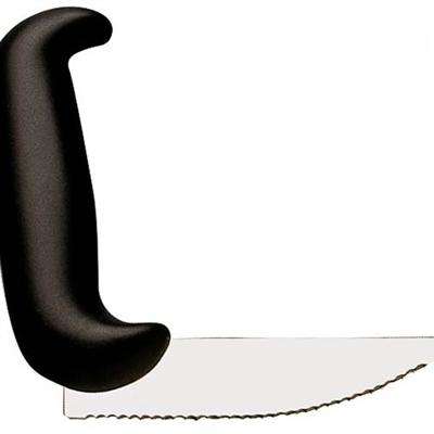 Gehoekte mes klein blad 6 cm